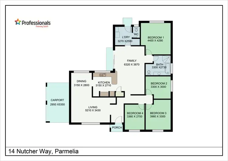 Fourth view of Homely house listing, 14 Nutcher Way, Parmelia WA 6167