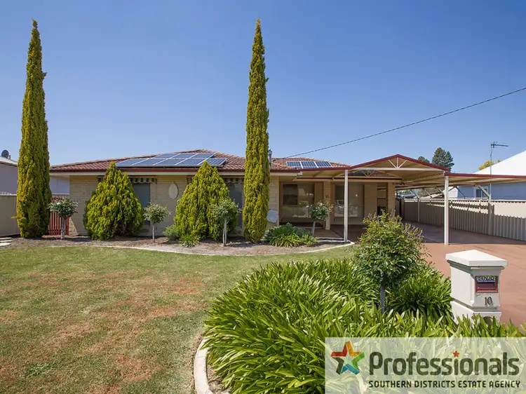 Main view of Homely house listing, 10 Mary Street, Collie WA 6225