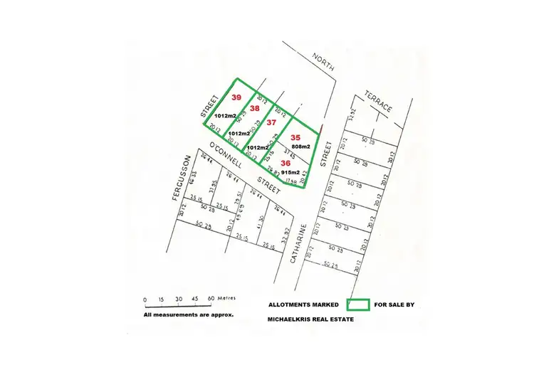 Lots 35 - 39 Cnr Catherine & O'Connell Streets, Farrell Flat SA 5416