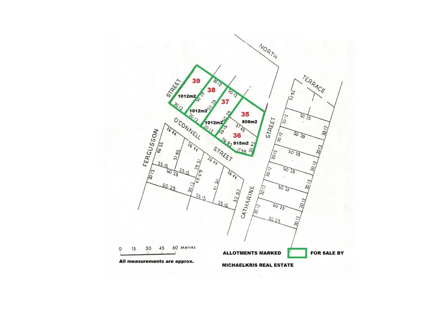 Main view of Homely land listing, Lots 35 - 39 Cnr Catherine & O'Connell Streets, Farrell Flat SA 5416