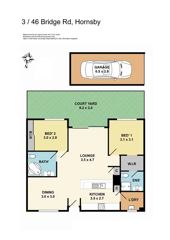 Fifth view of Homely apartment listing, 3/46 Bridge Road, Hornsby NSW 2077