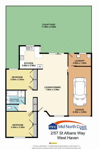 Seventh view of Homely villa listing, 2/57 St Albans Way, Laurieton NSW 2443
