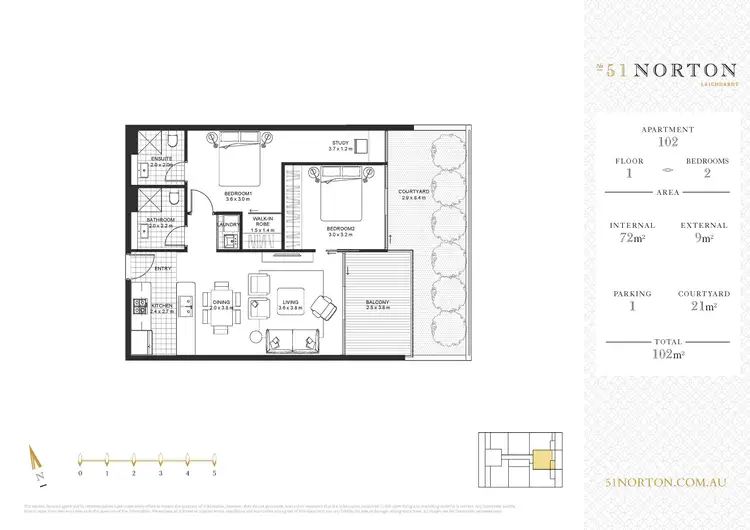 Fifth view of Homely apartment listing, 102/51 Norton Street, Leichhardt NSW 2040