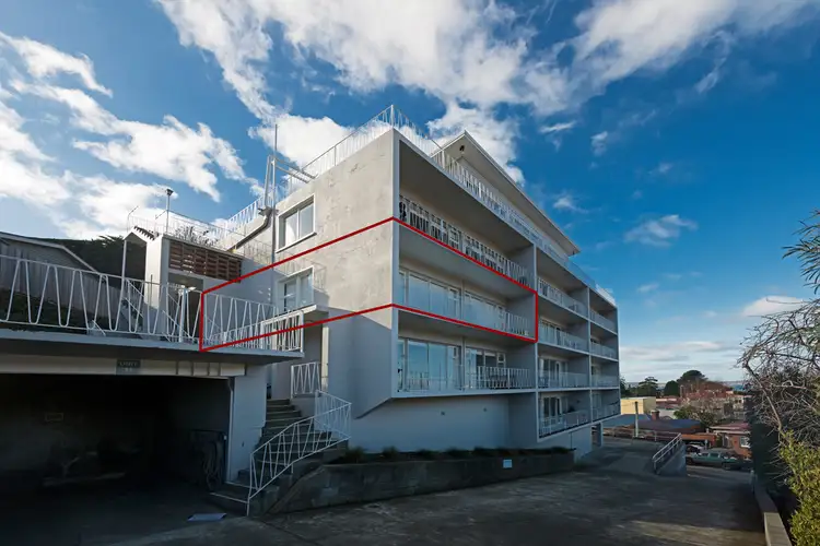 Second view of Homely apartment listing, 7/4 Jersey Street, Sandy Bay TAS 7005