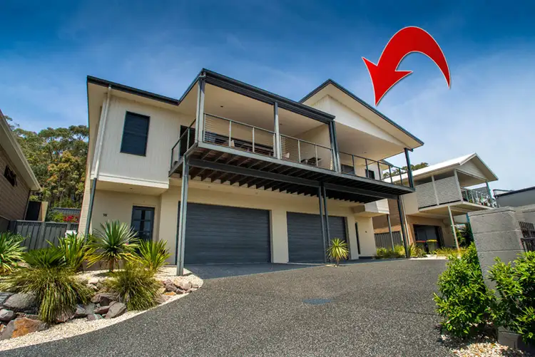 Main view of Homely semi-detached listing, 14 Cobia Close, Corlette NSW 2315