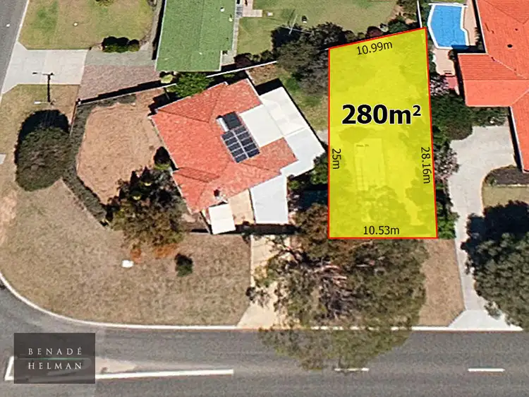 Main view of Homely land listing, Lot 1, 54 Jackson Ave, Karrinyup WA 6018