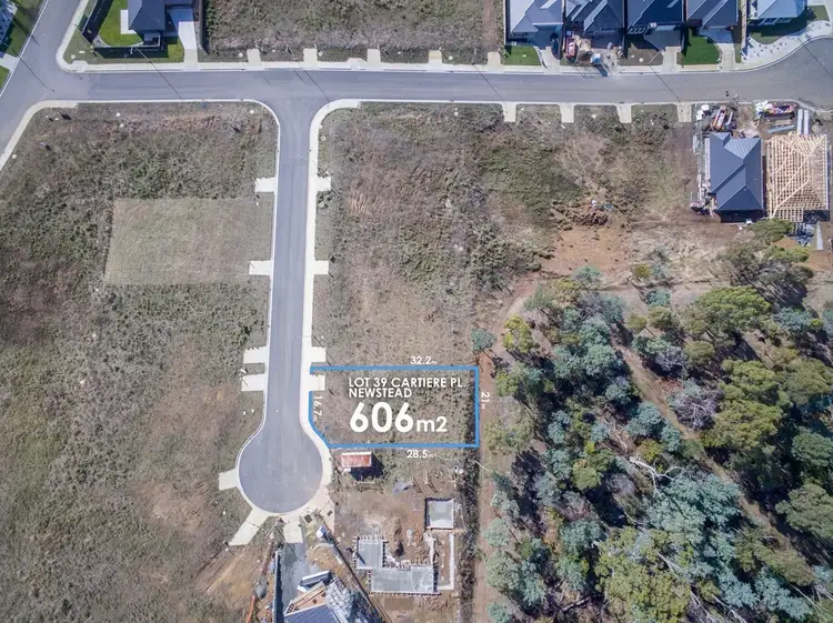 Main view of Homely land listing, Lot 39, 7 Cartiere Place, Newstead TAS 7250