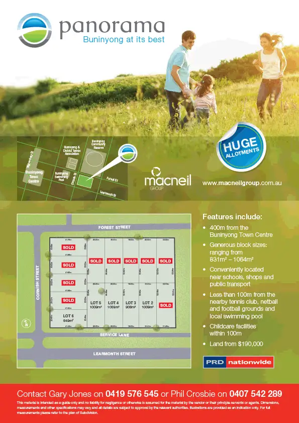 Main view of Homely land listing, Lot 3 Learmonth Street, Buninyong VIC 3357