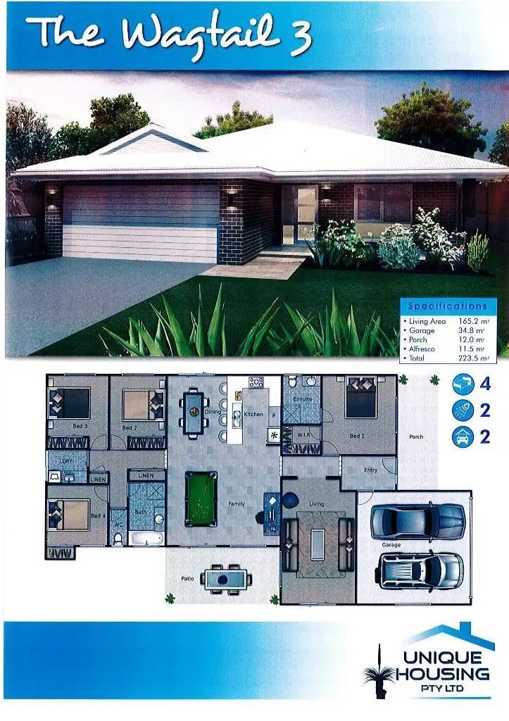 Main view of Homely house listing, Lot 17 Jacana Drive, Adare QLD 4343