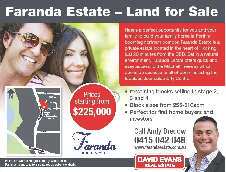 Lot 46 Faranda Estate, Hocking WA 6065