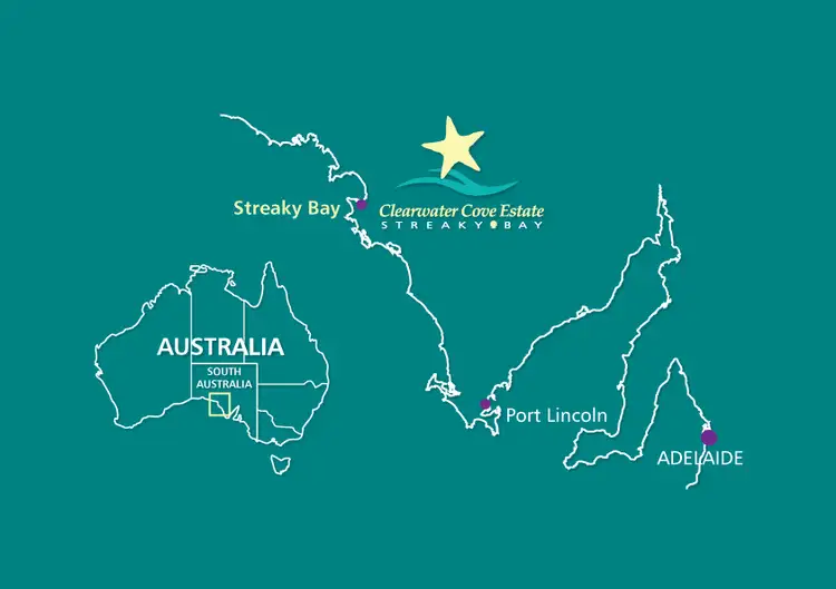 . Clearwater Cove Estate, Streaky Bay SA 5680