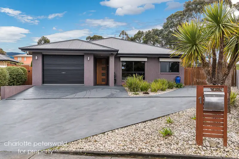 Main view of Homely house listing, 1 Goodenia Place, Kingston TAS 7050