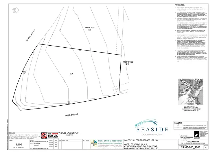 Second view of Homely land listing, Lot 208 Marinda Drive, Seaside Estate Stage 2, Dolphin Point NSW 2539