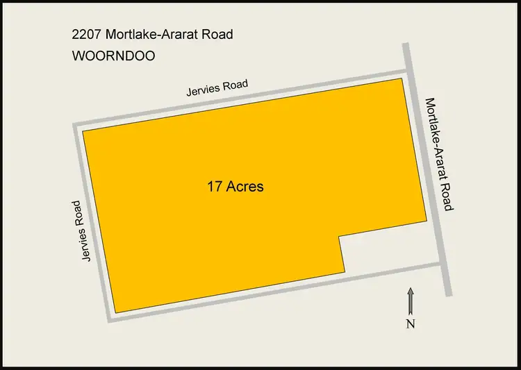 Main view of Homely rural property listing, 2207 Mortlake-Ararat Road, Woorndoo VIC 3272