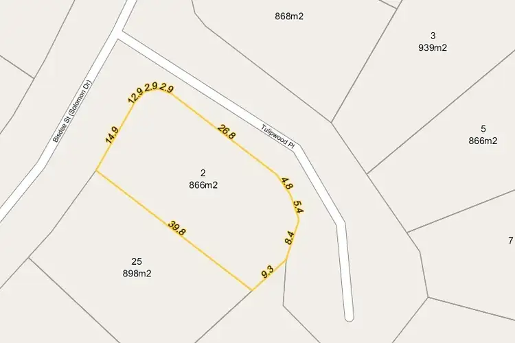 Sixth view of Homely land listing, 2 Tulipwood Place, Coral Cove QLD 4670