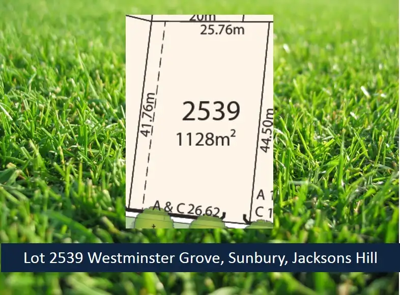 Main view of Homely land listing, Lot 2539 Westminster Grove, Sunbury VIC 3429
