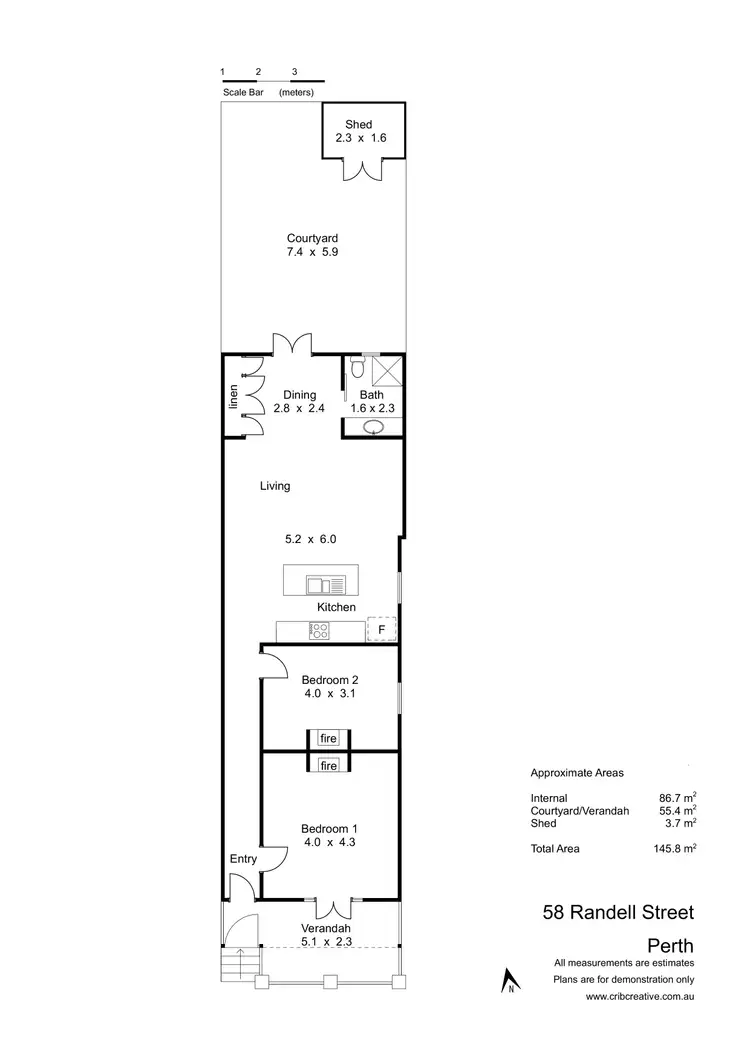 Fifth view of Homely house listing, 58 Randell Street, Perth WA 6000
