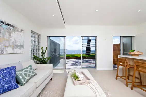 Main view of Homely semi-detached listing, 1/64 Sandy Point Road, Corlette NSW 2315