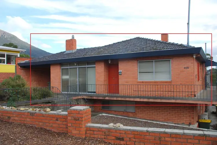 Main view of Homely apartment listing, 1/495 Huon Road, South Hobart TAS 7004