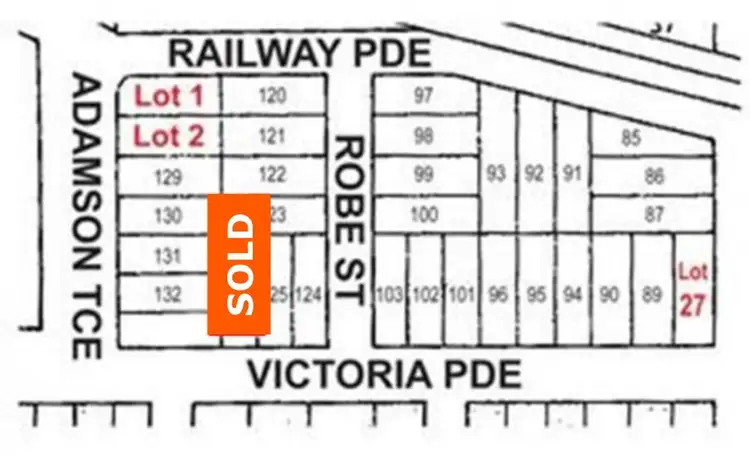 Lots 1 & 2 Adamson Terrace & Lot 27 Victoria Parade, Bordertown SA 5268