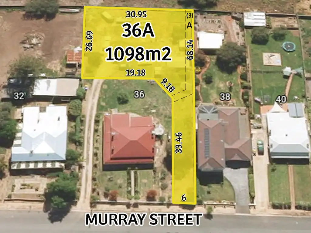 Main view of Homely land listing, 36a Murray Street, Strathalbyn SA 5255
