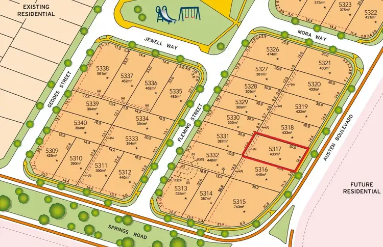 Lot 5317 Austen Boulevard, Spring Farm NSW 2570