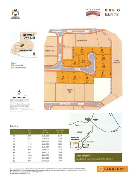 Main view of Homely land listing, Lot 78 Hillside Court, Newman WA 6753
