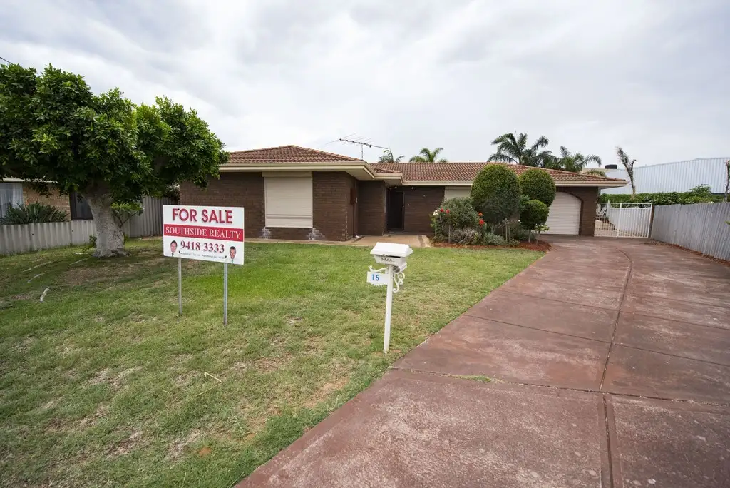 Main view of Homely house listing, 15 Halkin Place, Hamilton Hill WA 6163
