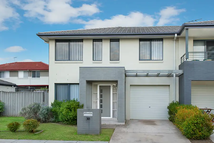 Main view of Homely townhouse listing, 30 Northcott Boulevard, Hammondville NSW 2170