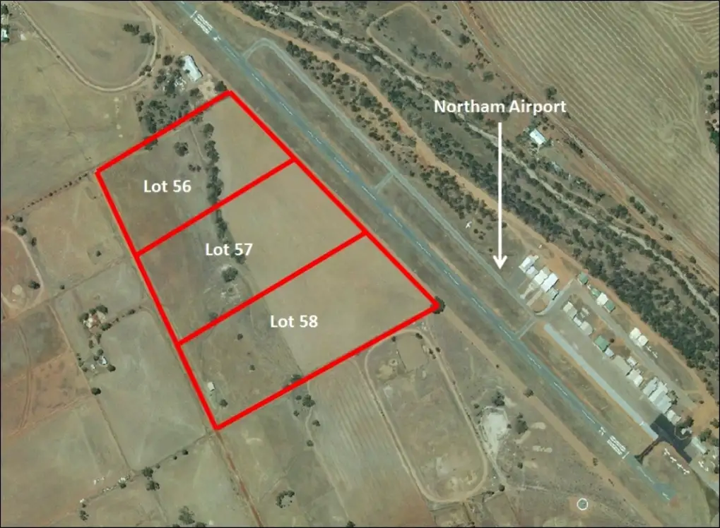 Main view of Homely land listing, 57 Lunt Street, Northam WA 6401