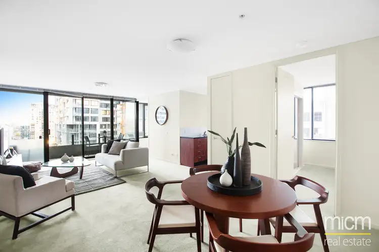 Second view of Homely apartment listing, 1909/668 Bourke Street, Melbourne VIC 3000