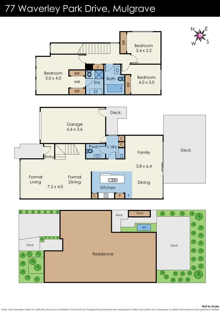 Second view of Homely townhouse listing, 77 Waverley Park Drive, Mulgrave VIC 3170