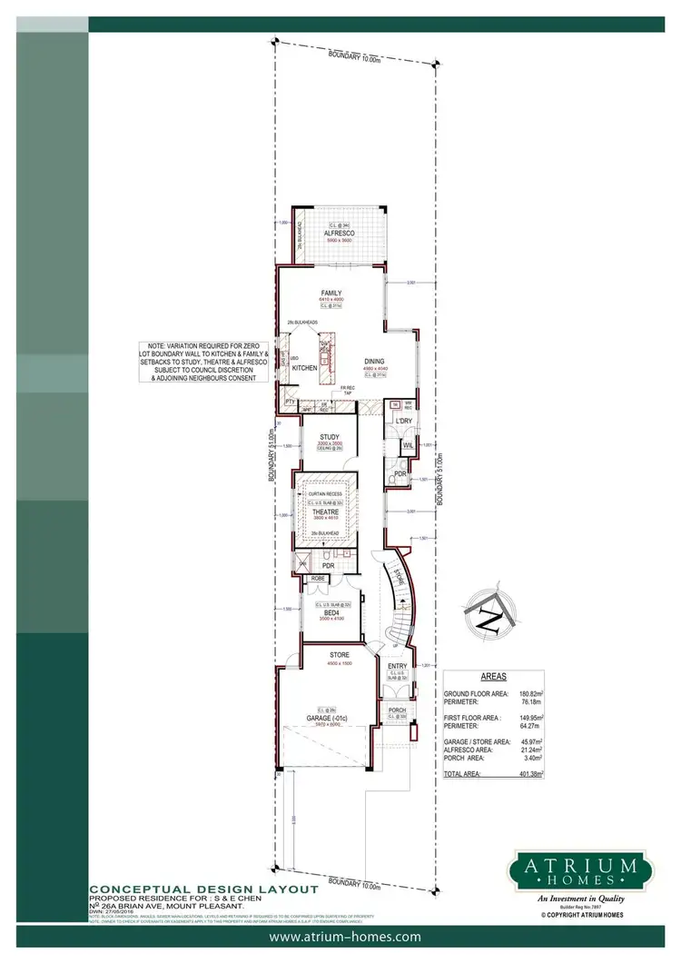 Third view of Homely land listing, 26A Brian Avenue, Mount Pleasant WA 6153