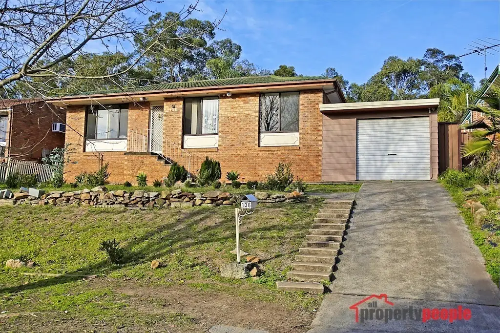 Main view of Homely house listing, 136 Helicia Rd, Macquarie Fields NSW 2564