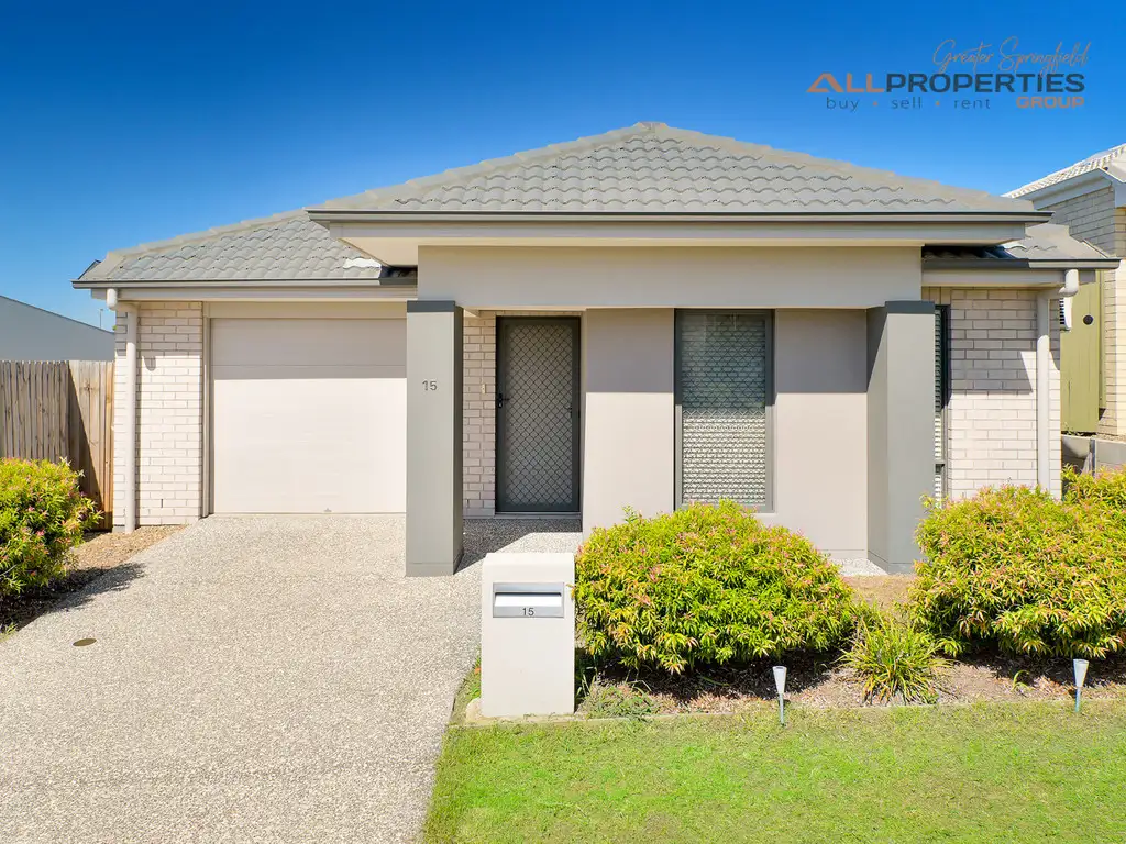 Main view of Homely house listing, 15 Lindwall Court, Springfield Lakes QLD 4300