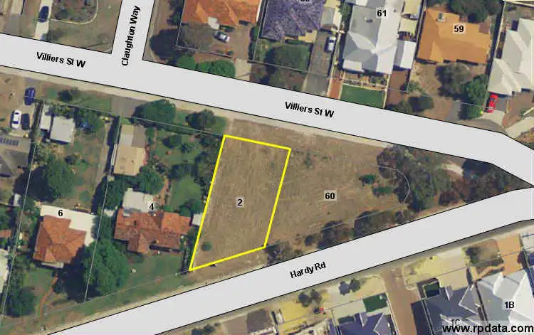 Second view of Homely land listing, 2 Hardy Road, Bassendean WA 6054