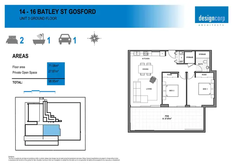Third view of Homely unit listing, 3/14-16 Batley st, West Gosford NSW 2250