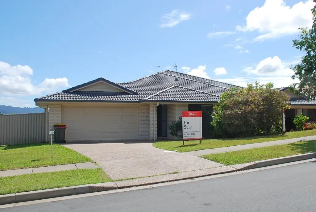 Main view of Homely semi-detached listing, 1/34 Coral Fern Circuit, Murwillumbah NSW 2484