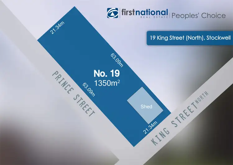 Main view of Homely land listing, 19 King Street North, Stockwell SA 5355