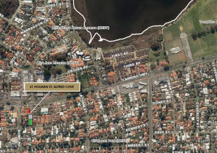 Lot 1, 41 Holman St, Alfred Cove WA 6154