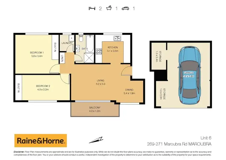 Second view of Homely apartment listing, 6/269-271 Maroubra Road, Maroubra NSW 2035