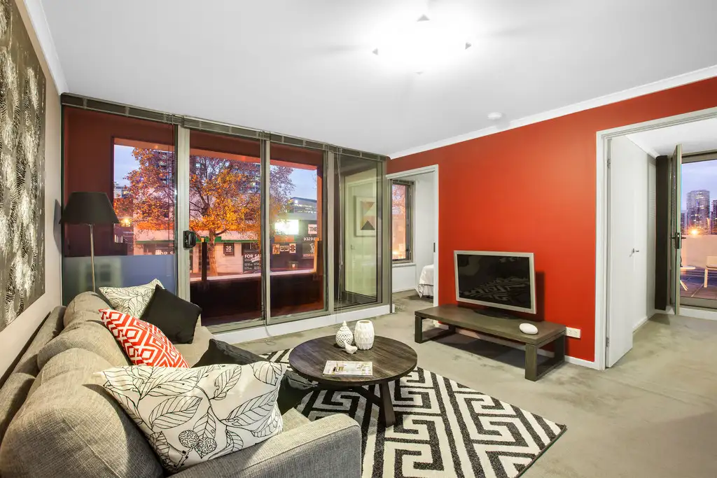 Main view of Homely apartment listing, 105/118 Dudley Street, West Melbourne VIC 3003