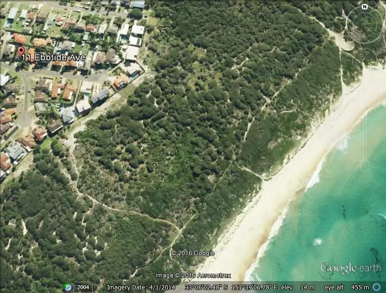 Main view of Homely house listing, 11 Ebbtide Avenue, Caves Beach NSW 2281