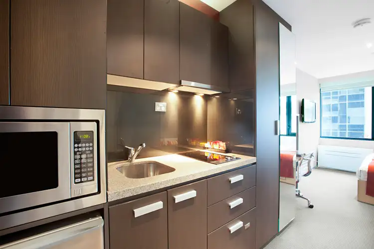 Second view of Homely studio listing, 705/181 A'Beckett Street, Melbourne (cbd) VIC 3000