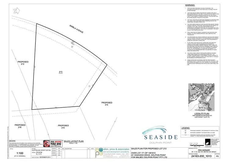 Second view of Homely land listing, Lot 213 Bimbla Street, Seaside Estate Stage 2, Dolphin Point NSW 2539
