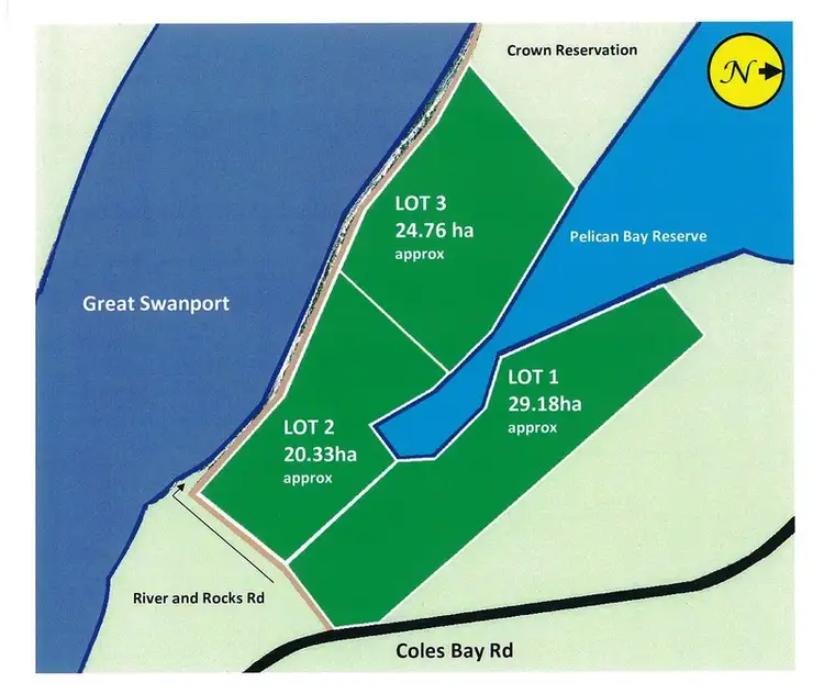 Lot  2 River and Rocks Rd, Coles Bay TAS 7215