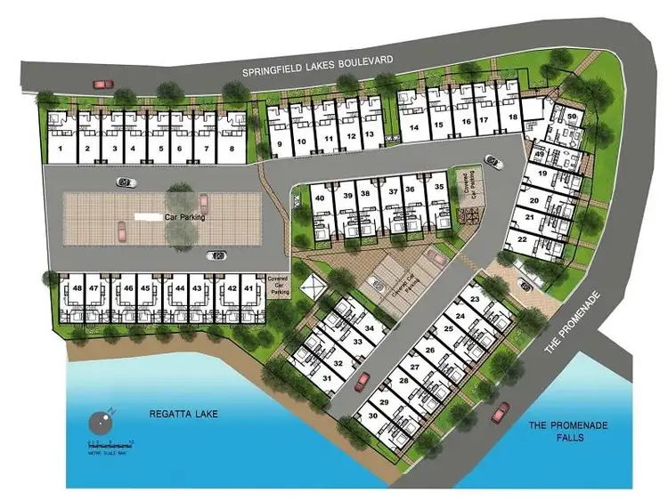 Second view of Homely townhouse listing, Unit 1 / 138 Springfield Lakes Boulevade, Promenade Falls, Springfield Lakes QLD 4300