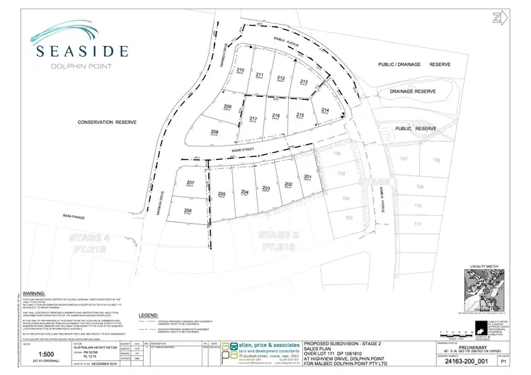 Fourth view of Homely land listing, Lot 201 Bambi Street, Seaside Estate Stage 2, Dolphin Point NSW 2539