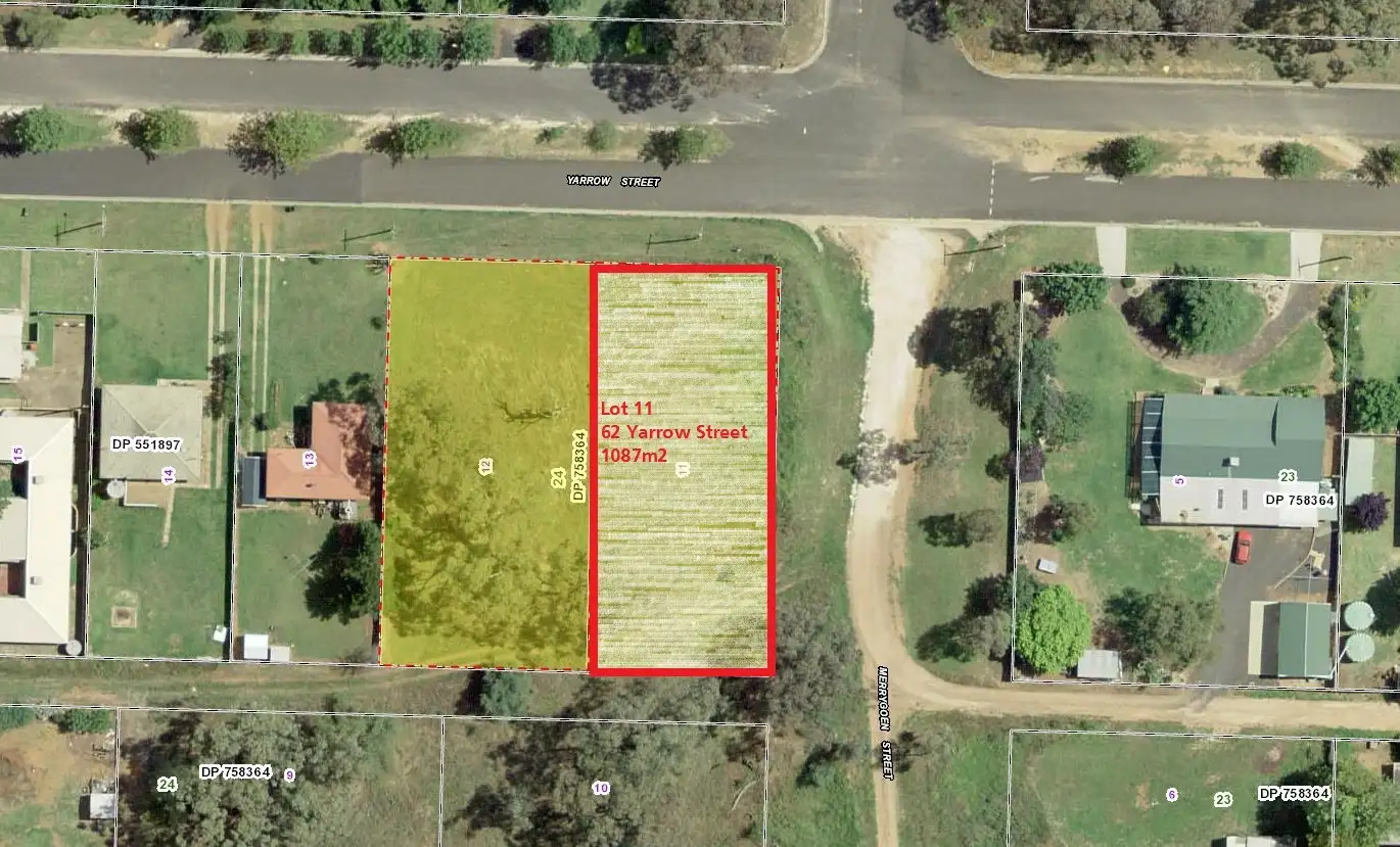 Main view of Homely land listing, 62 Yarrow Street, Dunedoo NSW 2844