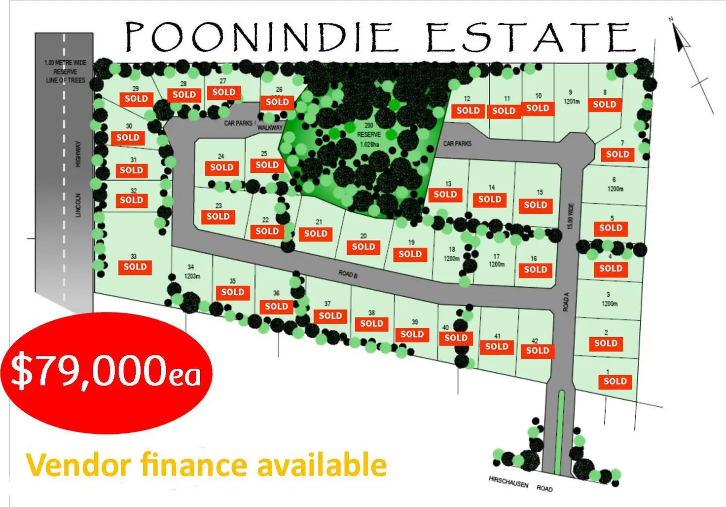 Main view of Homely land listing, Lot 17 Benjamin Road, Poonindie SA 5607